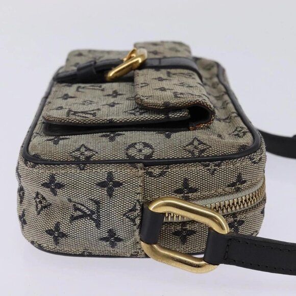 LOUIS VUITTON Monogram Mini Juliet MM Shoulder Bag Blue M92004 LV Auth 144071 - Picture 5 of 15